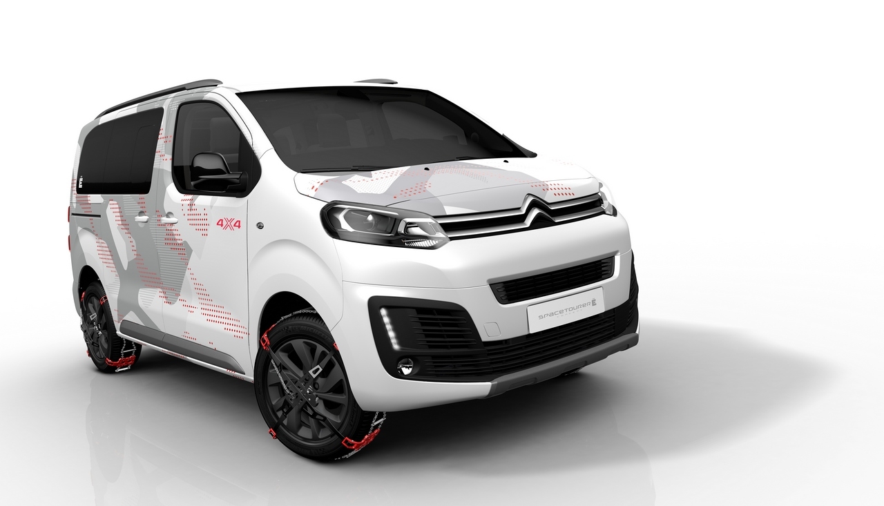 Citroën presenta il nuovo Spacetourer 4×4 Ë Concept