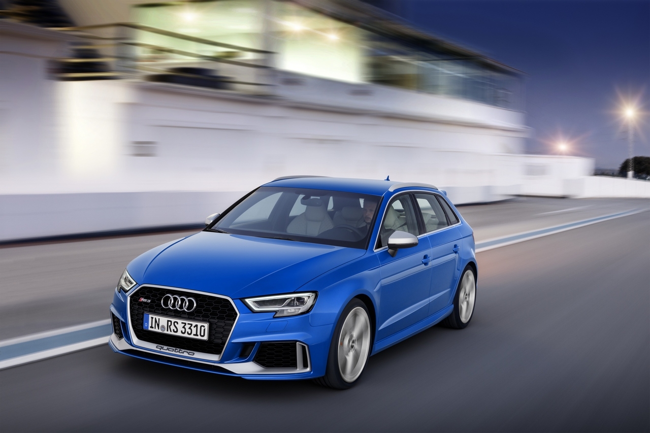 Nuova Audi RS 3 Sportback: prime informazioni