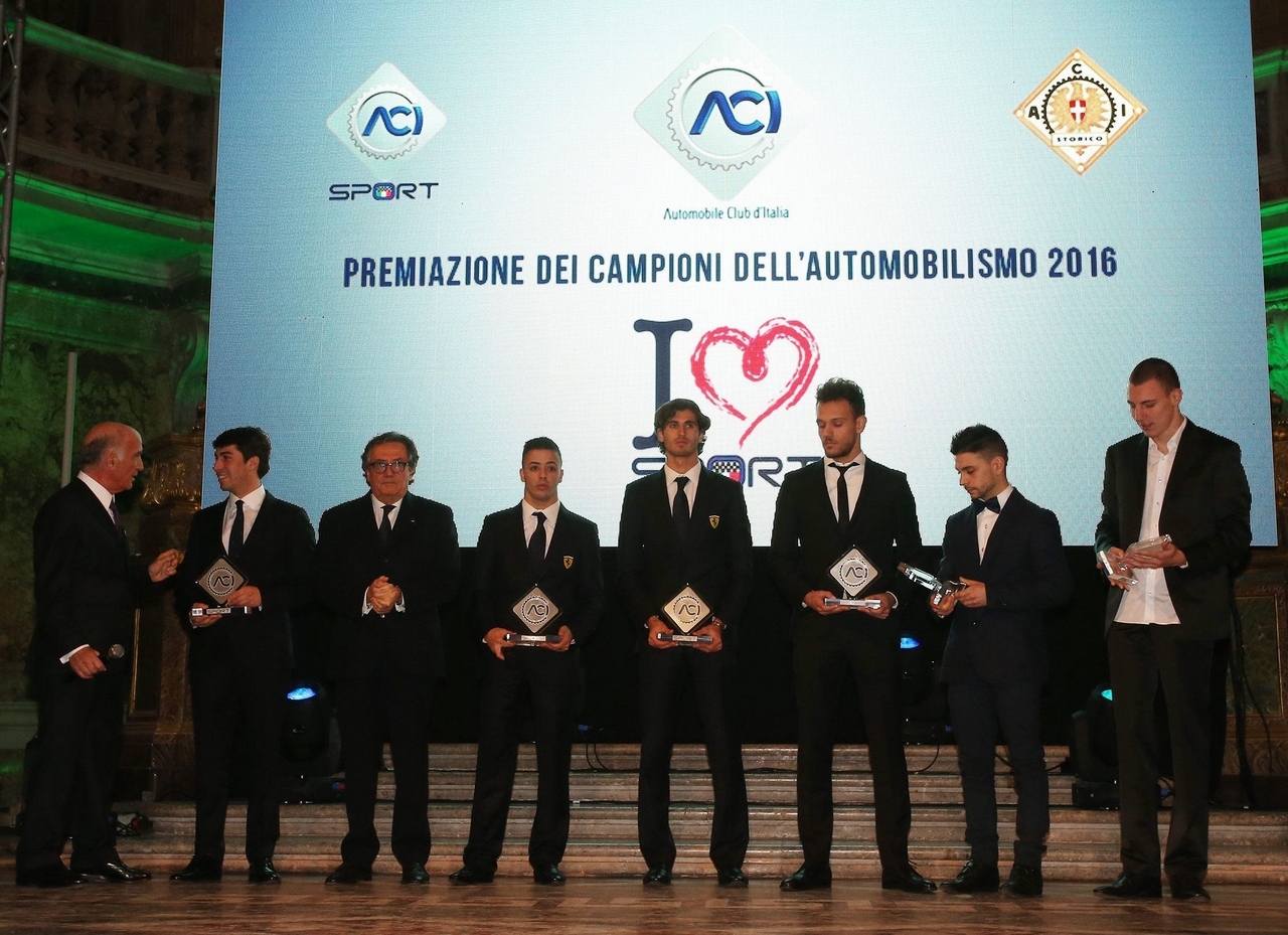 Premiati alla Reggia di Caserta i Campioni ACI 2016