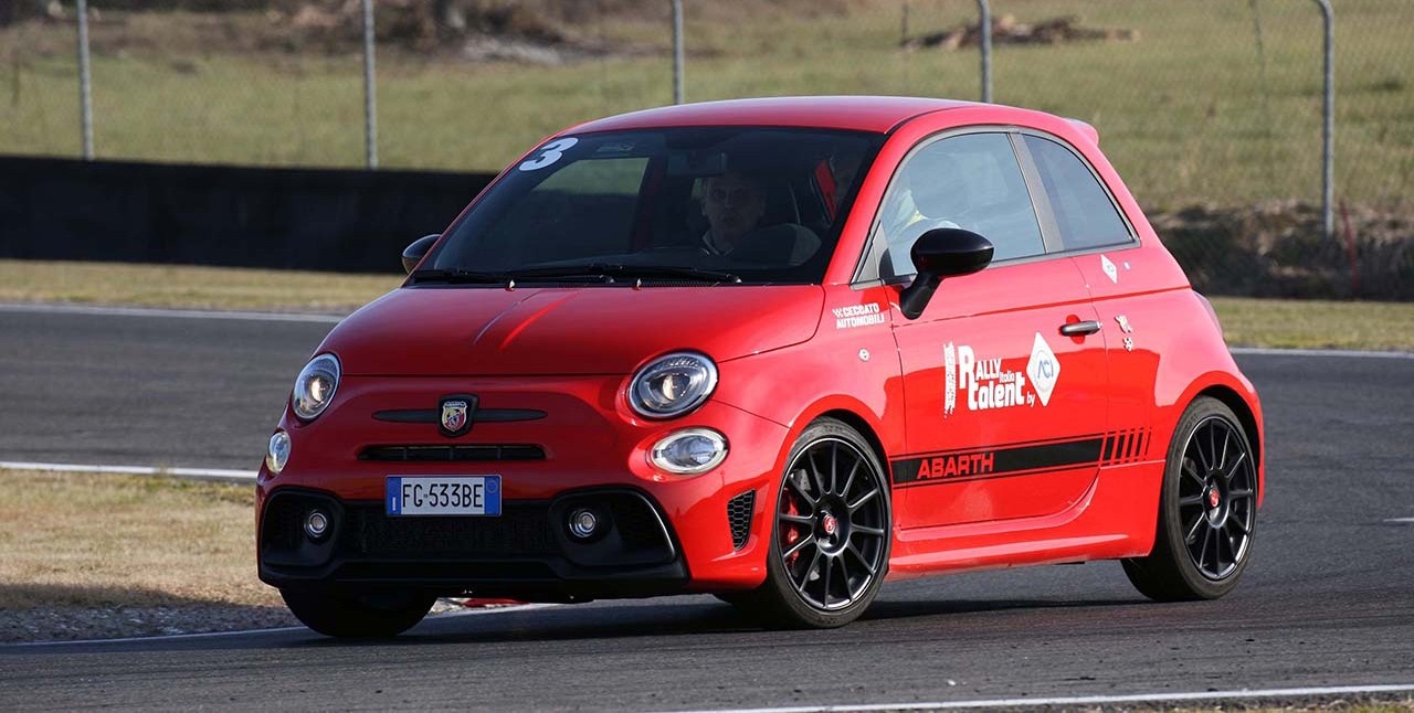 Rally Talent: le Abarth 595 Competizione mordono il Circuito di Siena