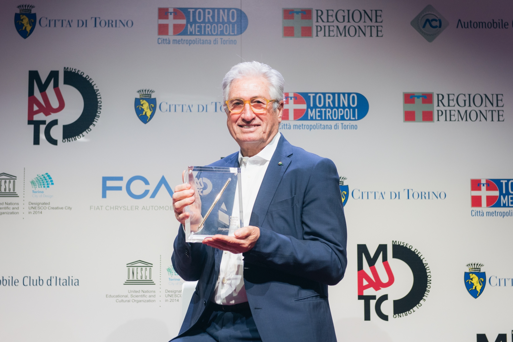 A Giorgetto Giugiaro il premio “Matita d’Oro” del MAUTO