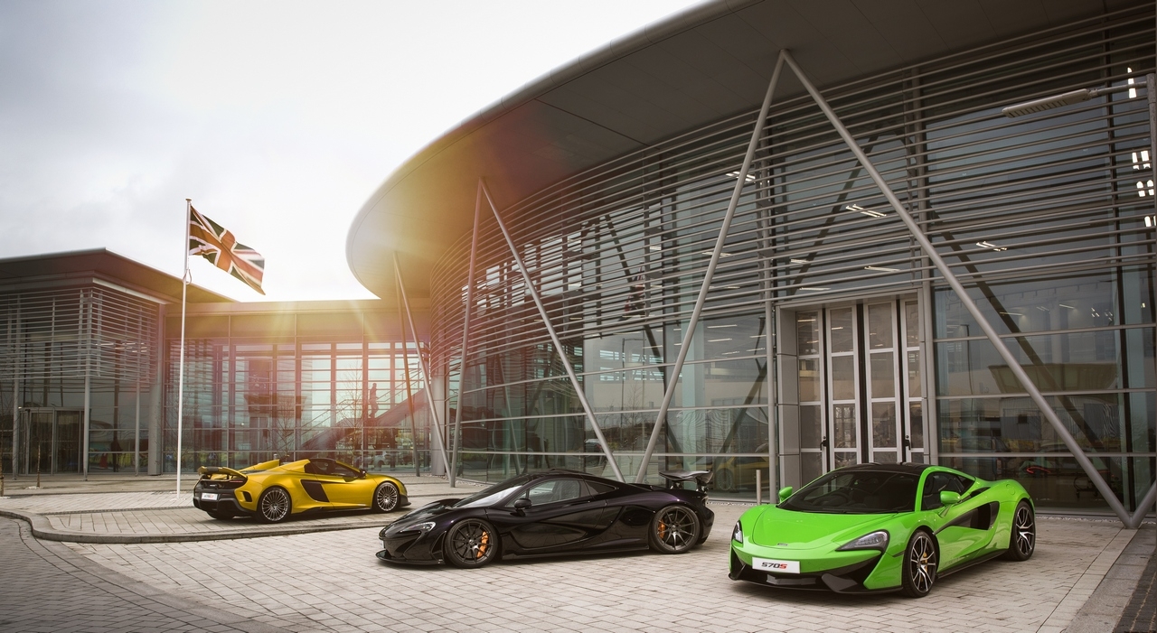 McLaren Automotive inaugura il nuovo Composites Technology Centre