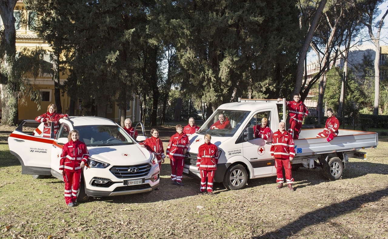 Hyundai a fianco della Croce Rossa Italiana