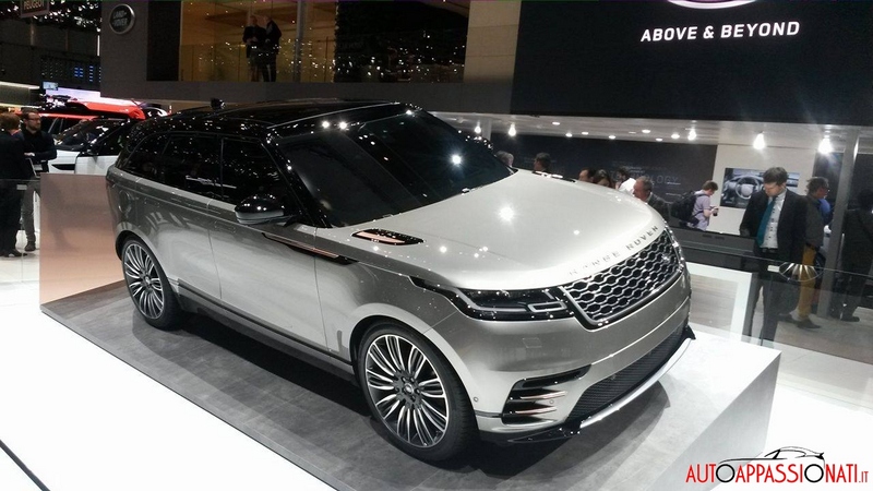 Range Rover Velar al Salone di Ginevra 2017