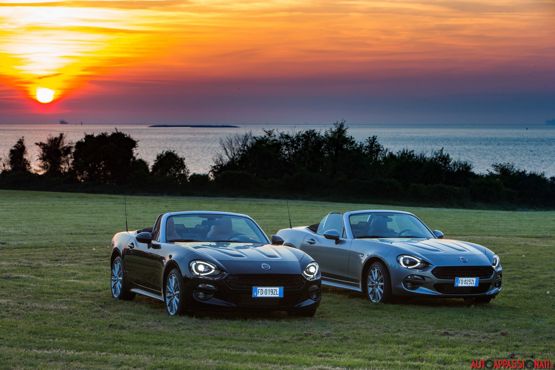 In viaggio con la Fiat 124 Spider