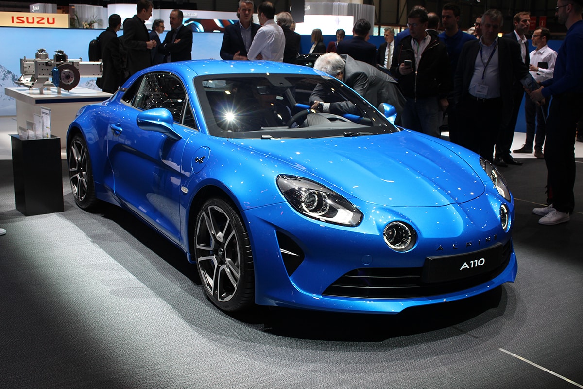 Alpine A110 al Salone di Torino