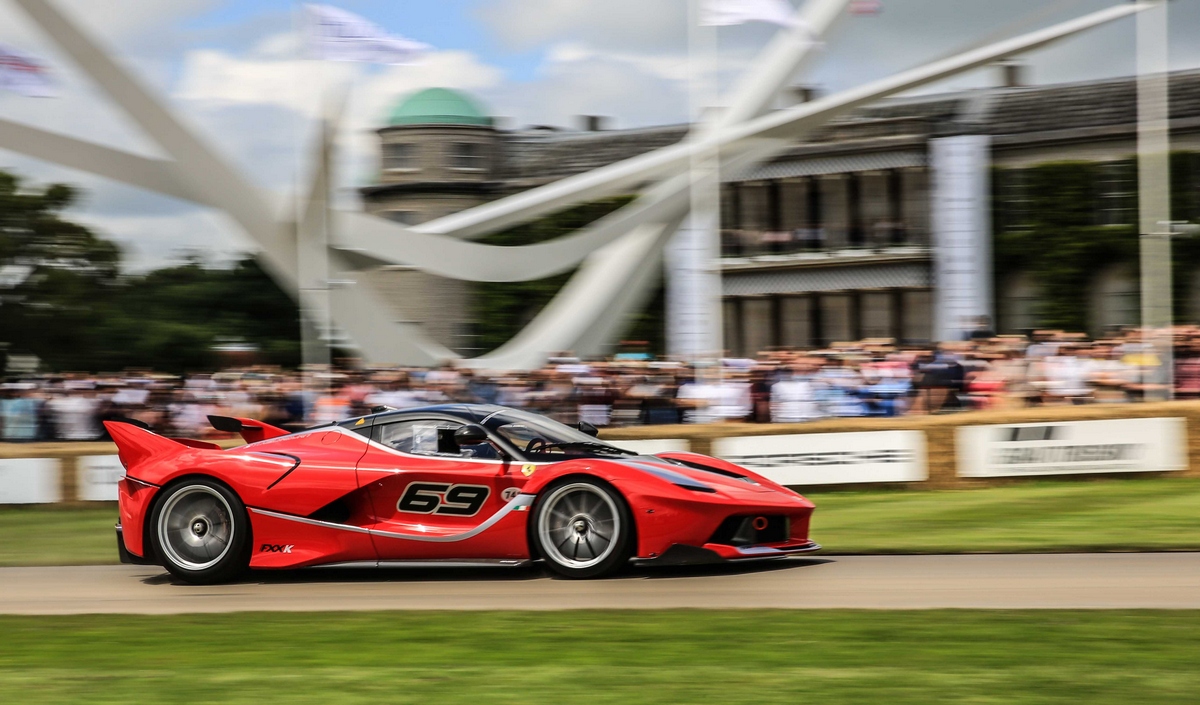 Ferrari a Goodwood