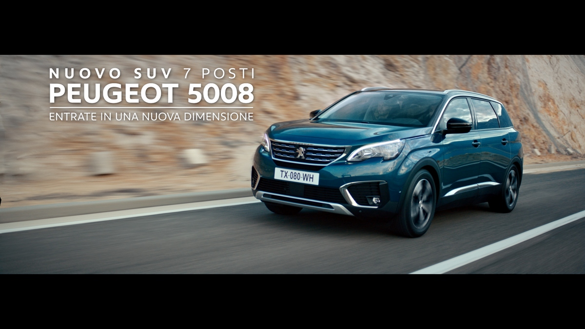 debutto italiano per la nuova Peugeot 5008