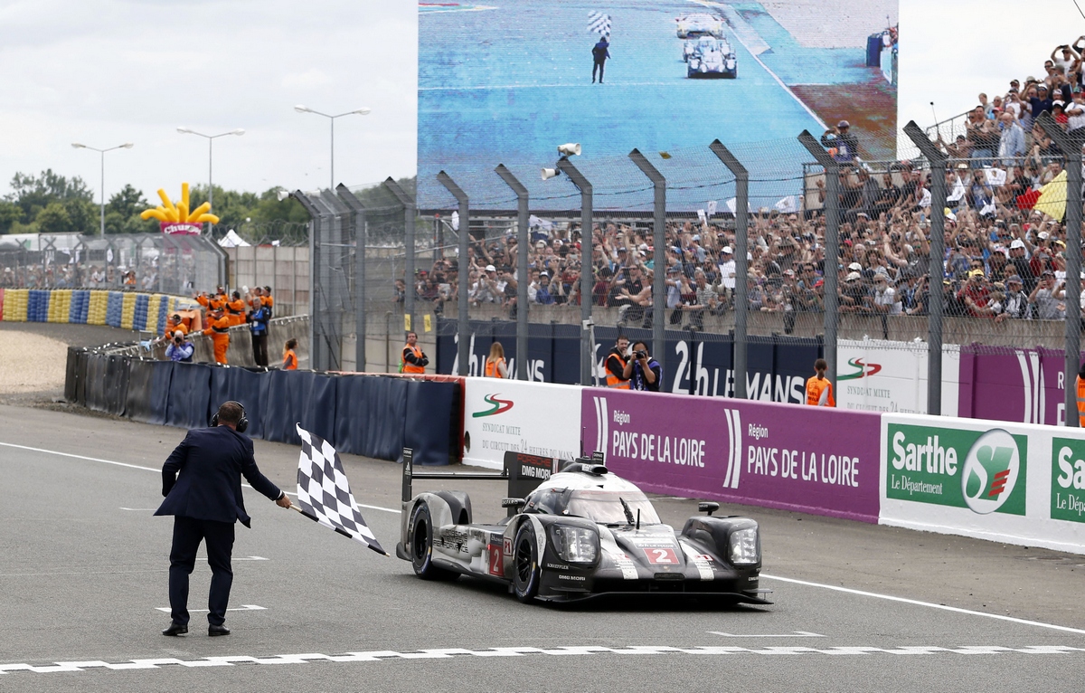 Porsche 919 Hybrid a Le Mans