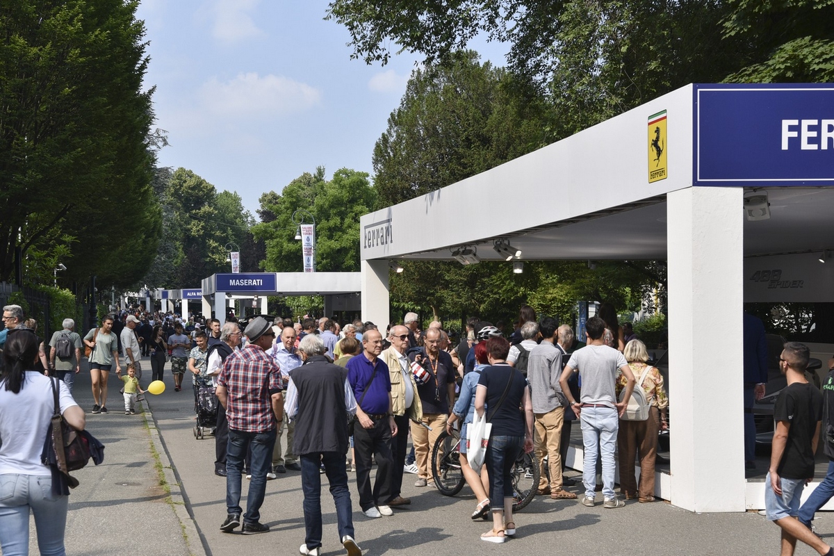 Visitatori del Salone di Torino