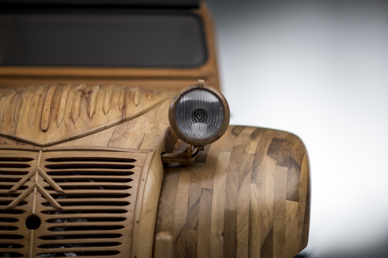 2CV in legno