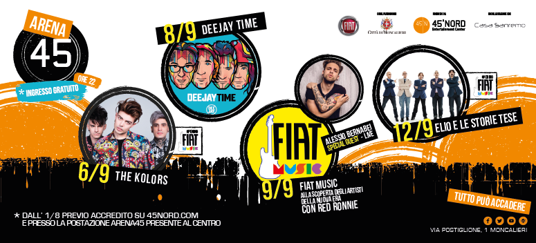 Fiat Music - Arena45 Moncalieri