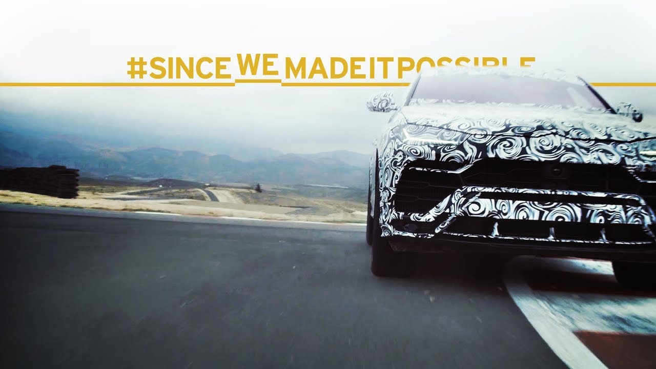 Urus in modalità corsa