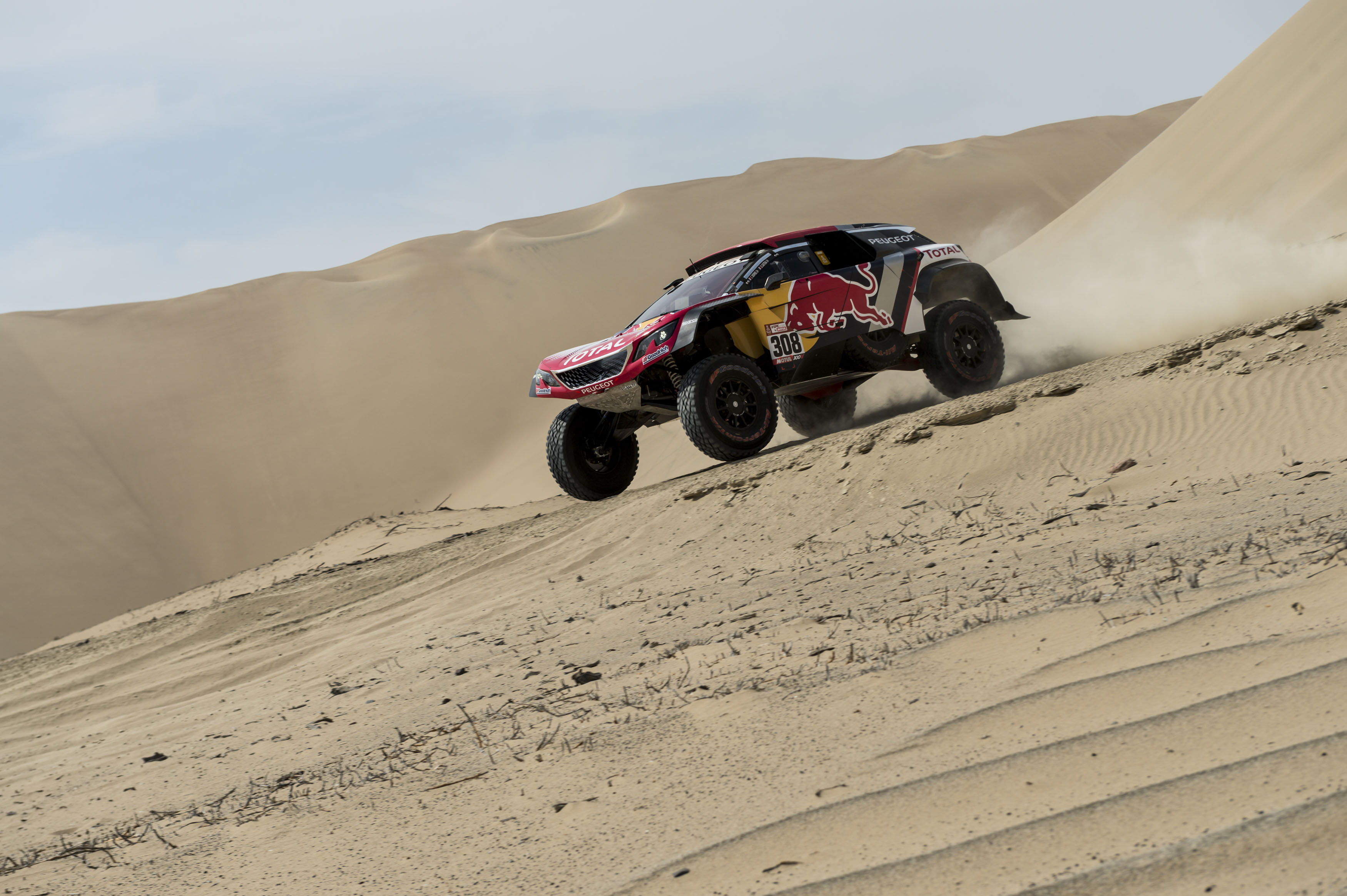 Peugeot Tripletta - seconda tappa della Dakar