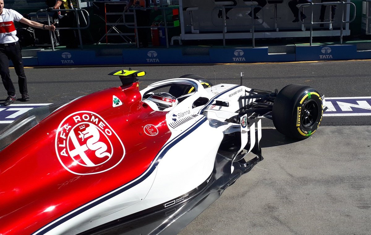 Alfa Romeo Sauber a Melbourne