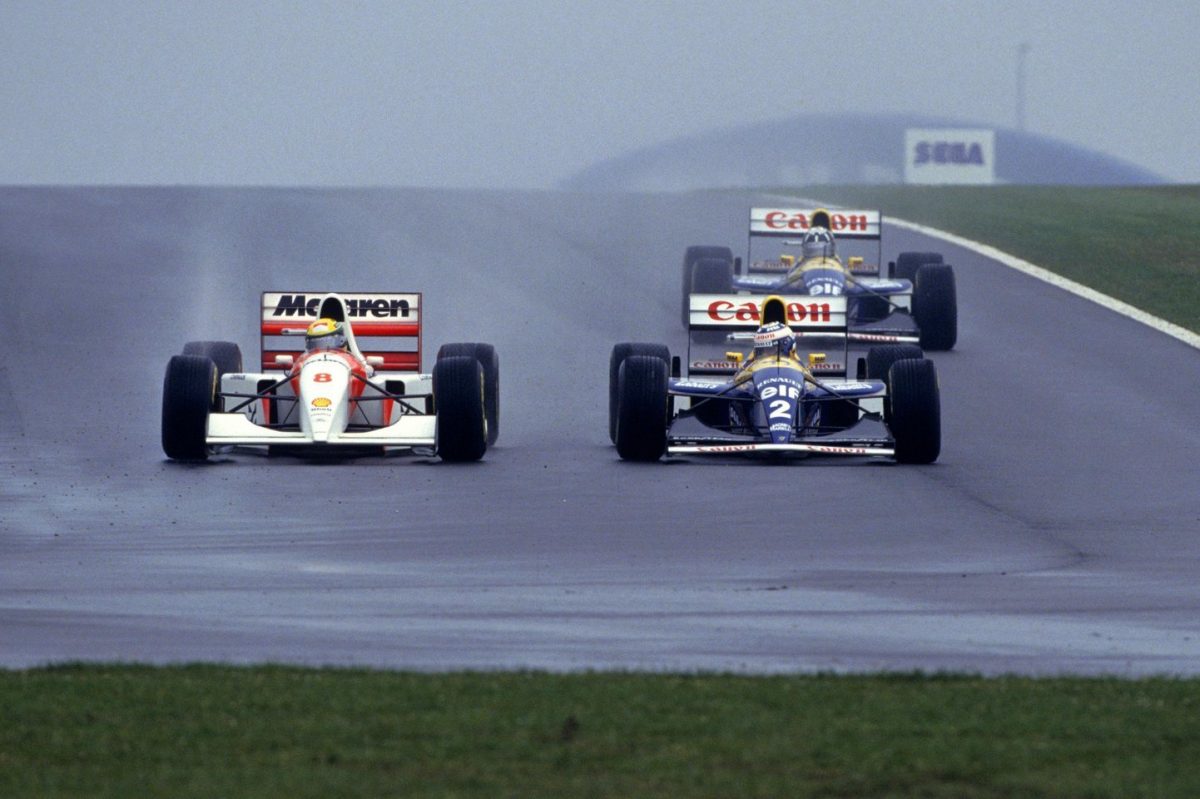 Senna a Donington