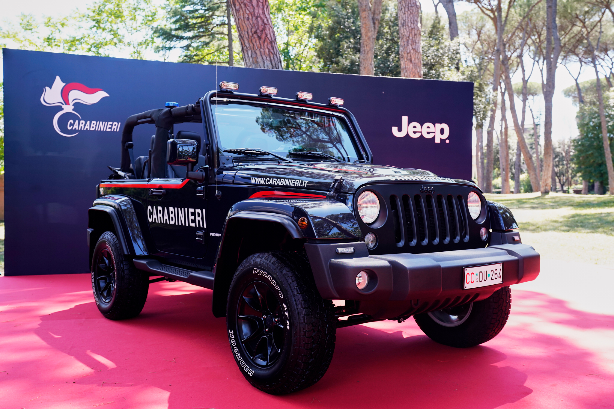 Jeep Wrangler Carabinieri