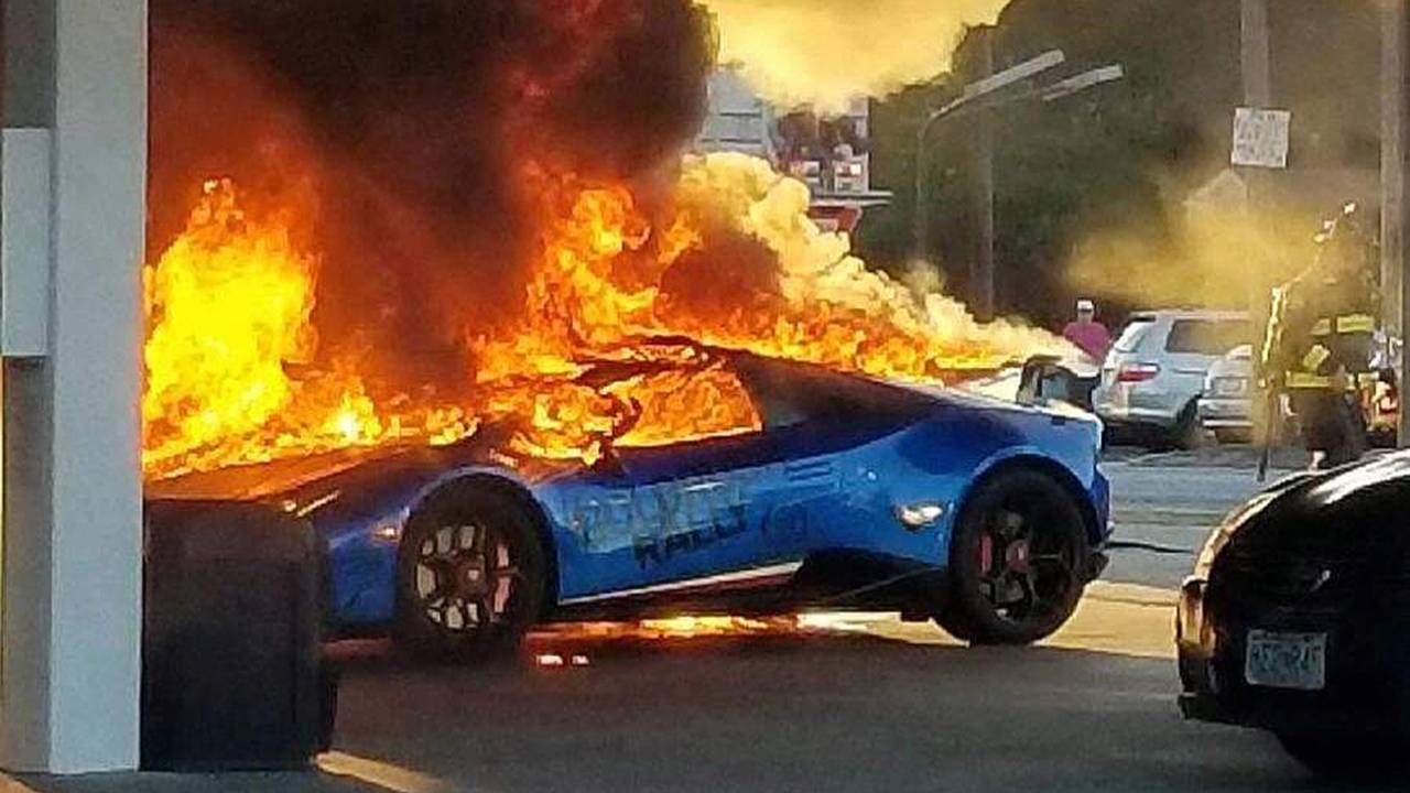 Huracan Performante a fuoco