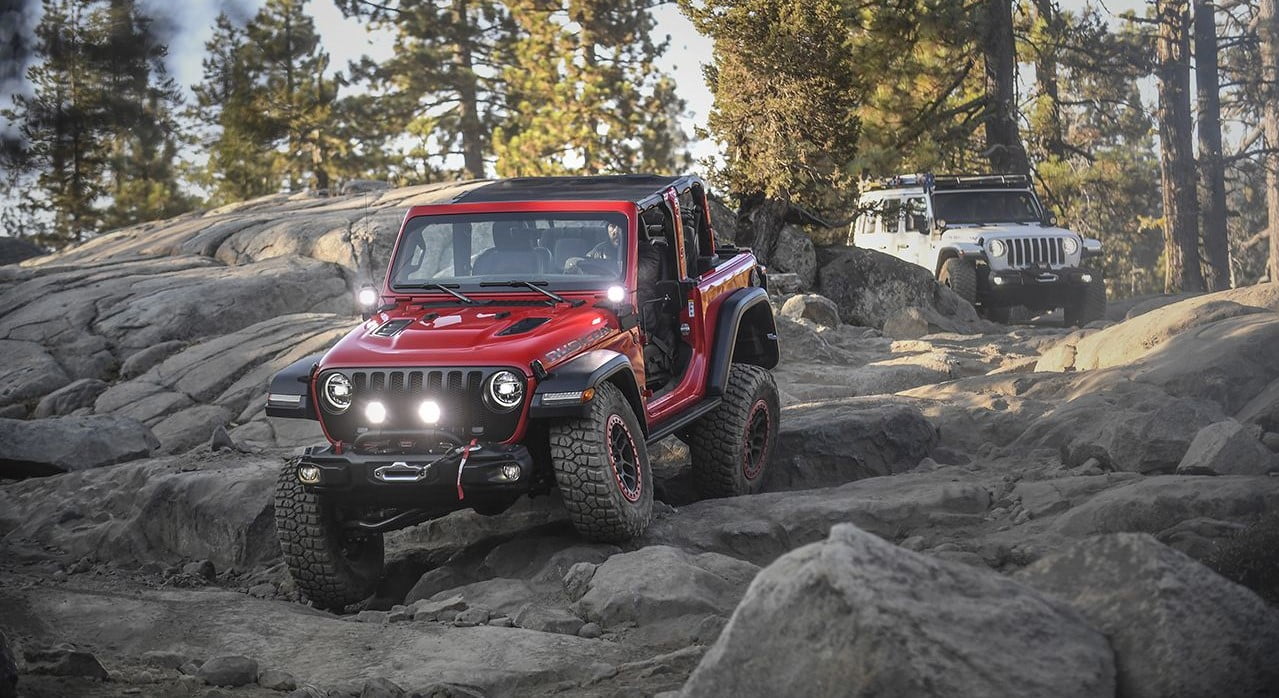 Jeep Wrangler Rubicon Trail