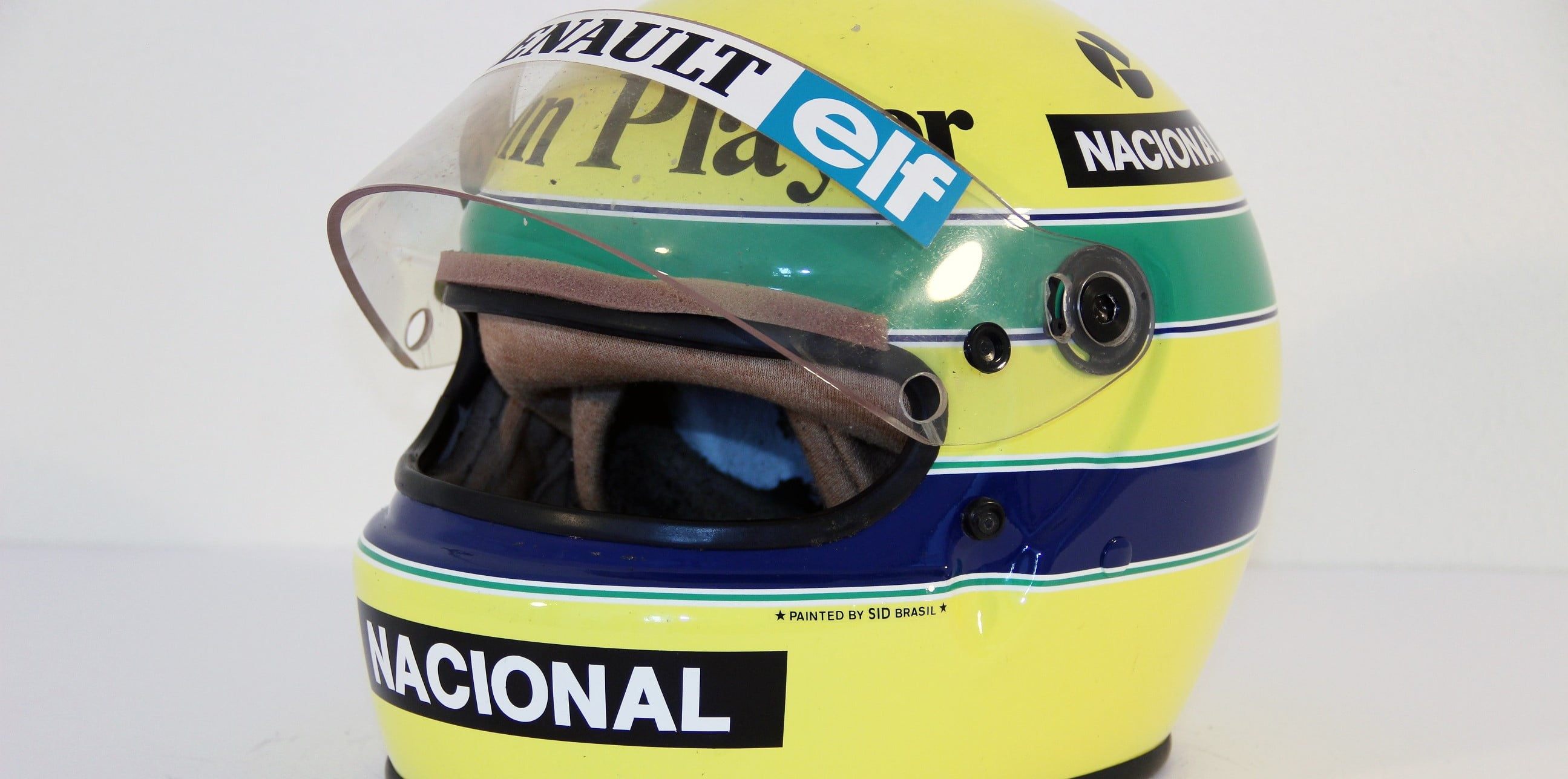 Casco di Ayrton Senna