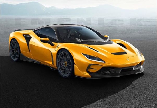 erede Ferrari 488 Pista