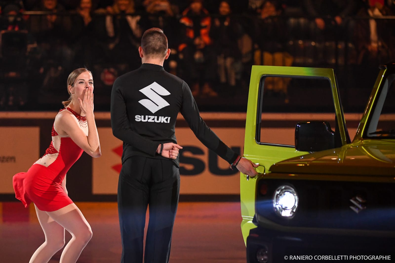 Carolina Kostner suzuki parco valentino 2019