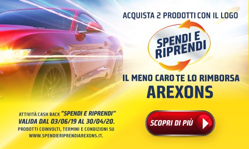 Spendi e Riprendi: Arexons propone la nuova promozione cash back