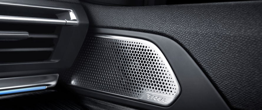 impianto audio focal della peugeot 508