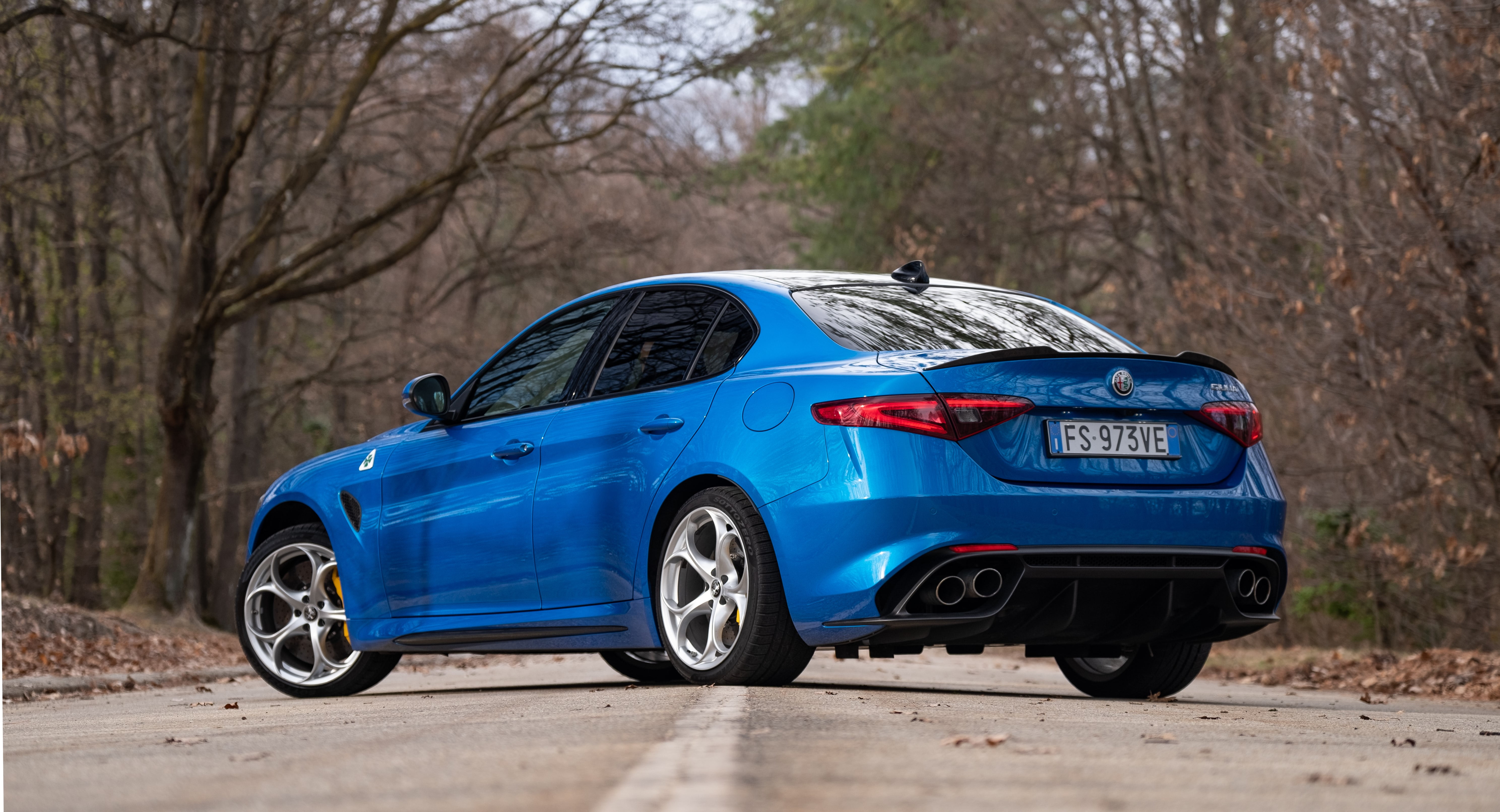 Alfa Romeo Giulia Quadrifoglio Blu Misano