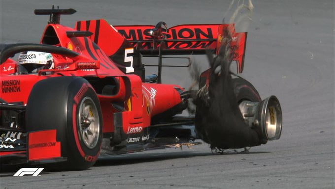 Incidente Vettel Leclerc