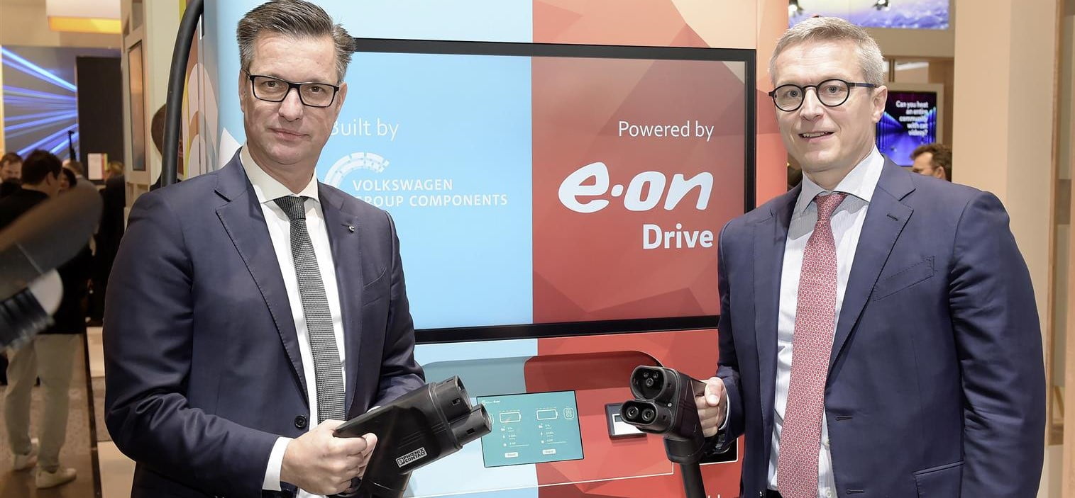 E.ON Volkswagen Rapid Charge Electric Vehicle