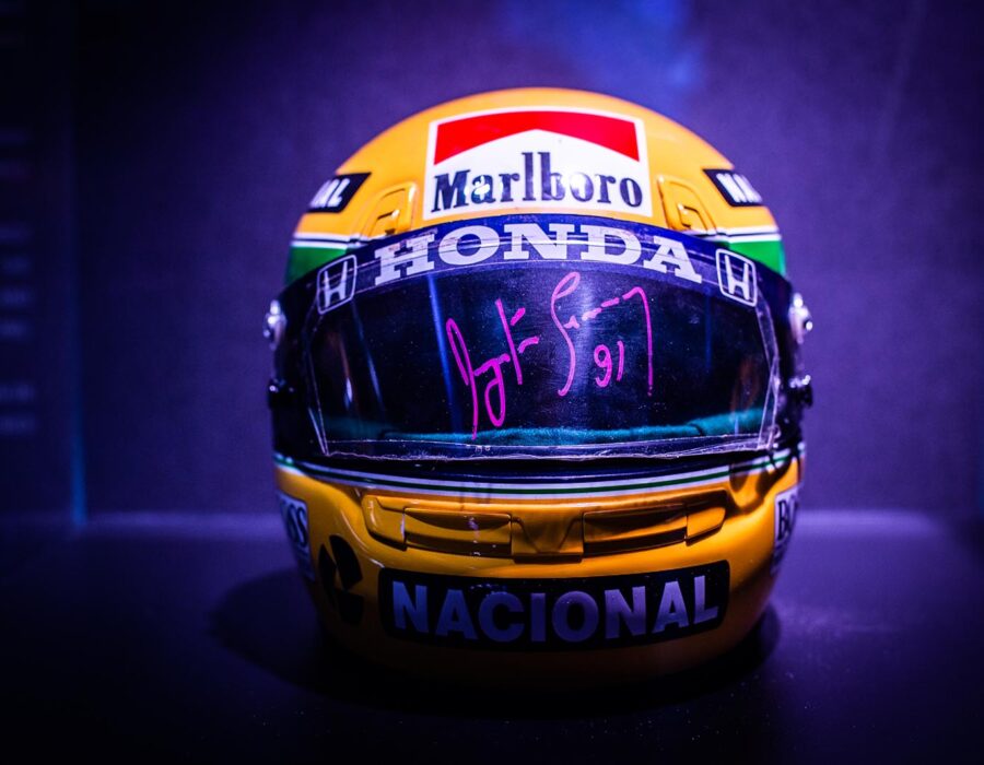 ayrton senna casco