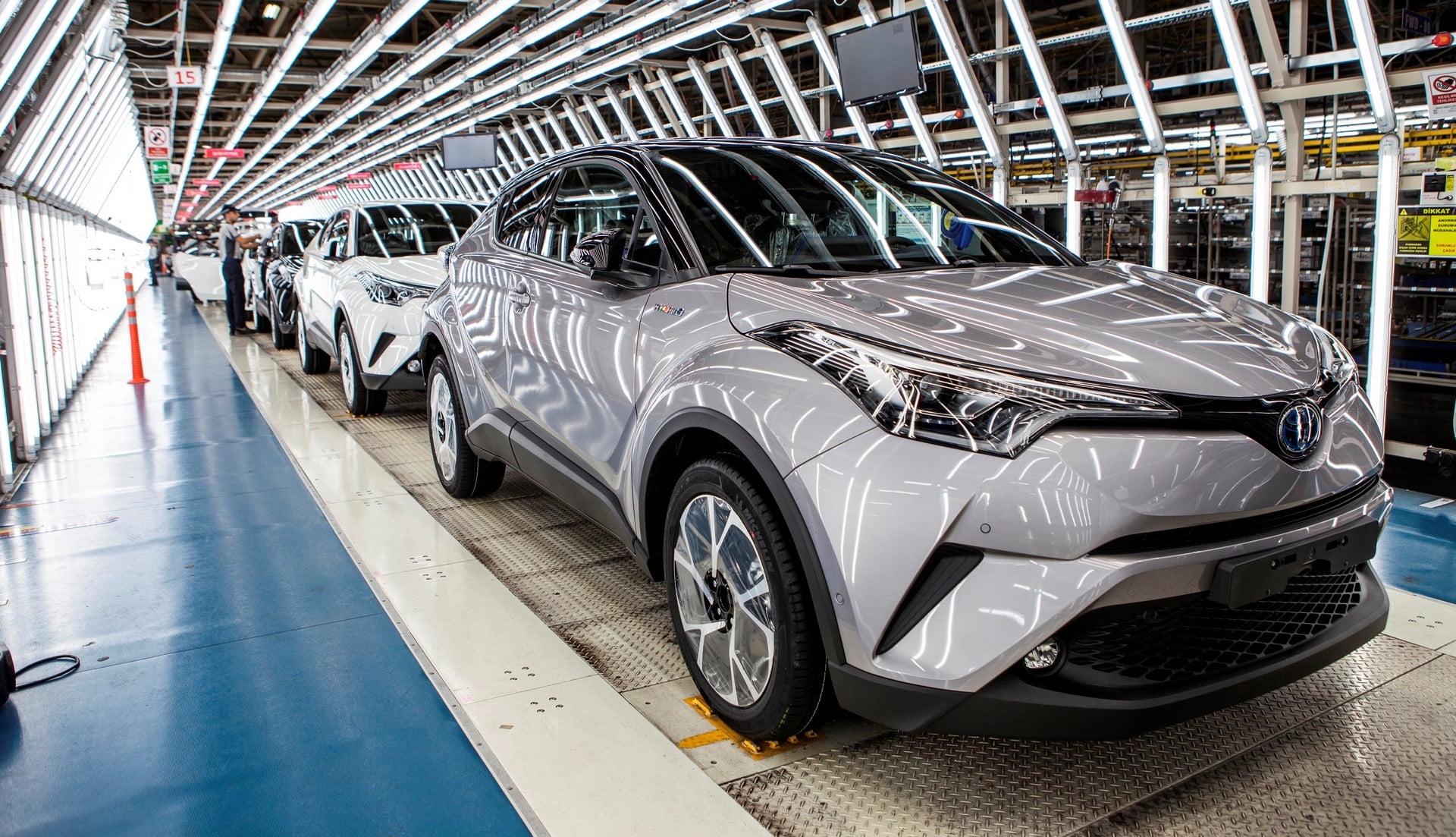 Produzione ferma in Europa Toyota