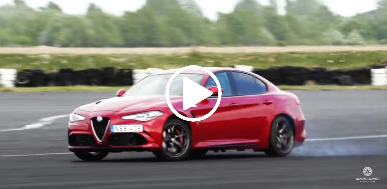 Alfa Romeo Giulia Quadrifoglio video