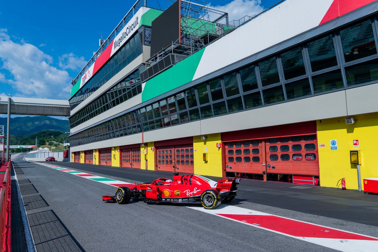 test ferrari mugello