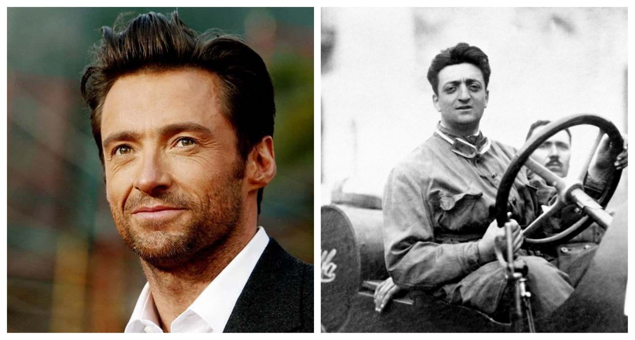 Hugh Jackman Enzo Ferrari