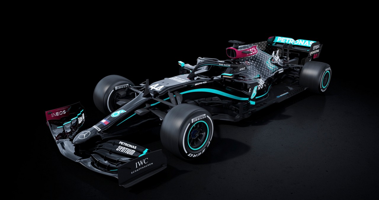 Mercedes W11 black livery