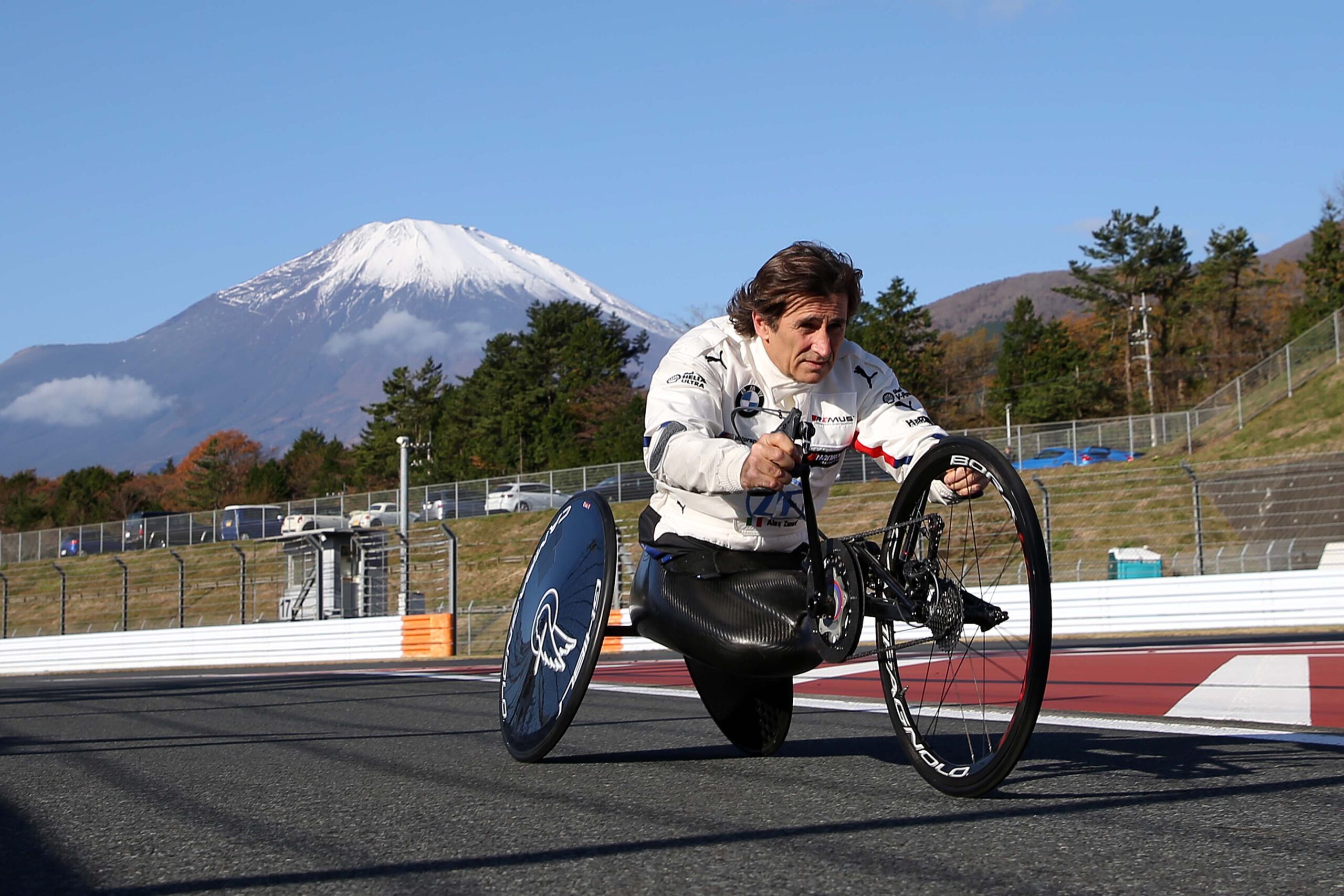 Alex Zanardi in handbike