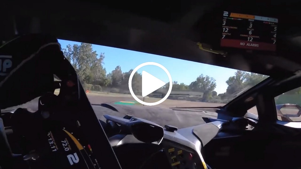 onboard lamborghini scv12