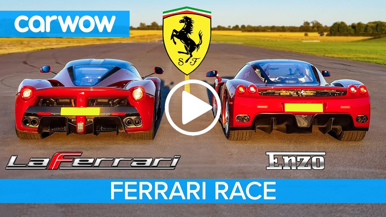 ferrari enzo vs laferrari