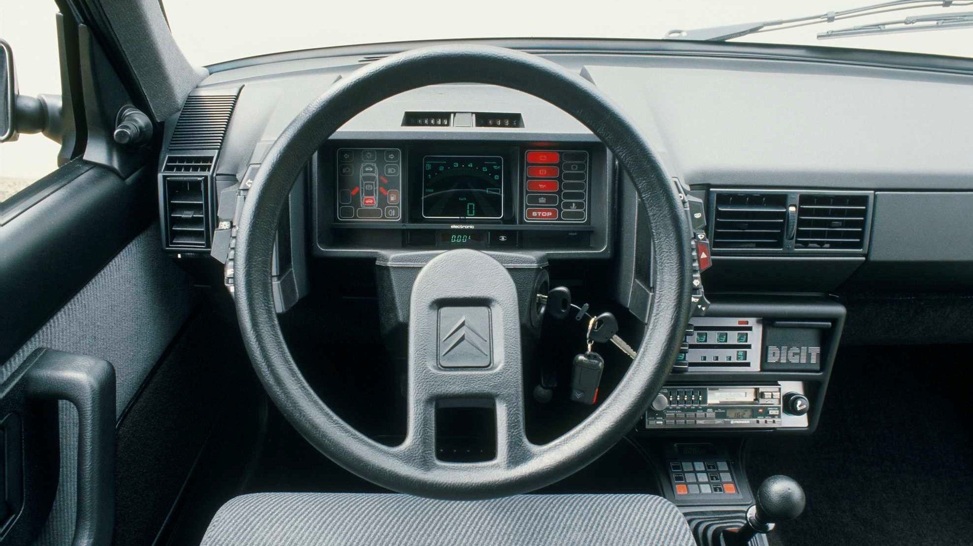 Citroen BX19 strumentazione digitale