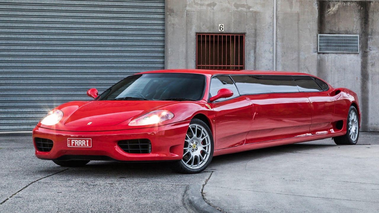 ferrari 360 modena limousine