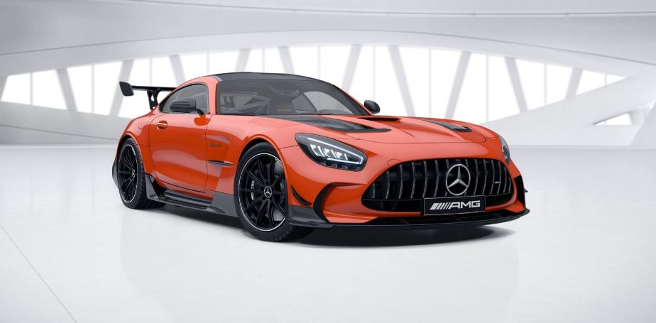 Mercedes AMG GT Black Series arancione configuratore