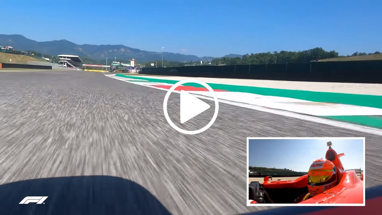 onboard mick schumacher mugello