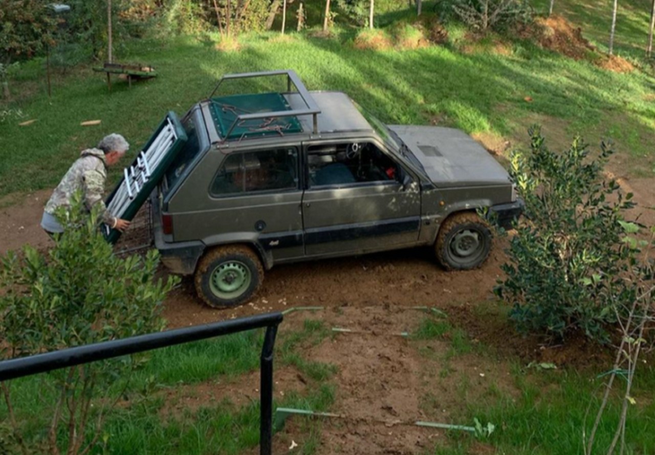 roberto baggio fiat panda 4x4