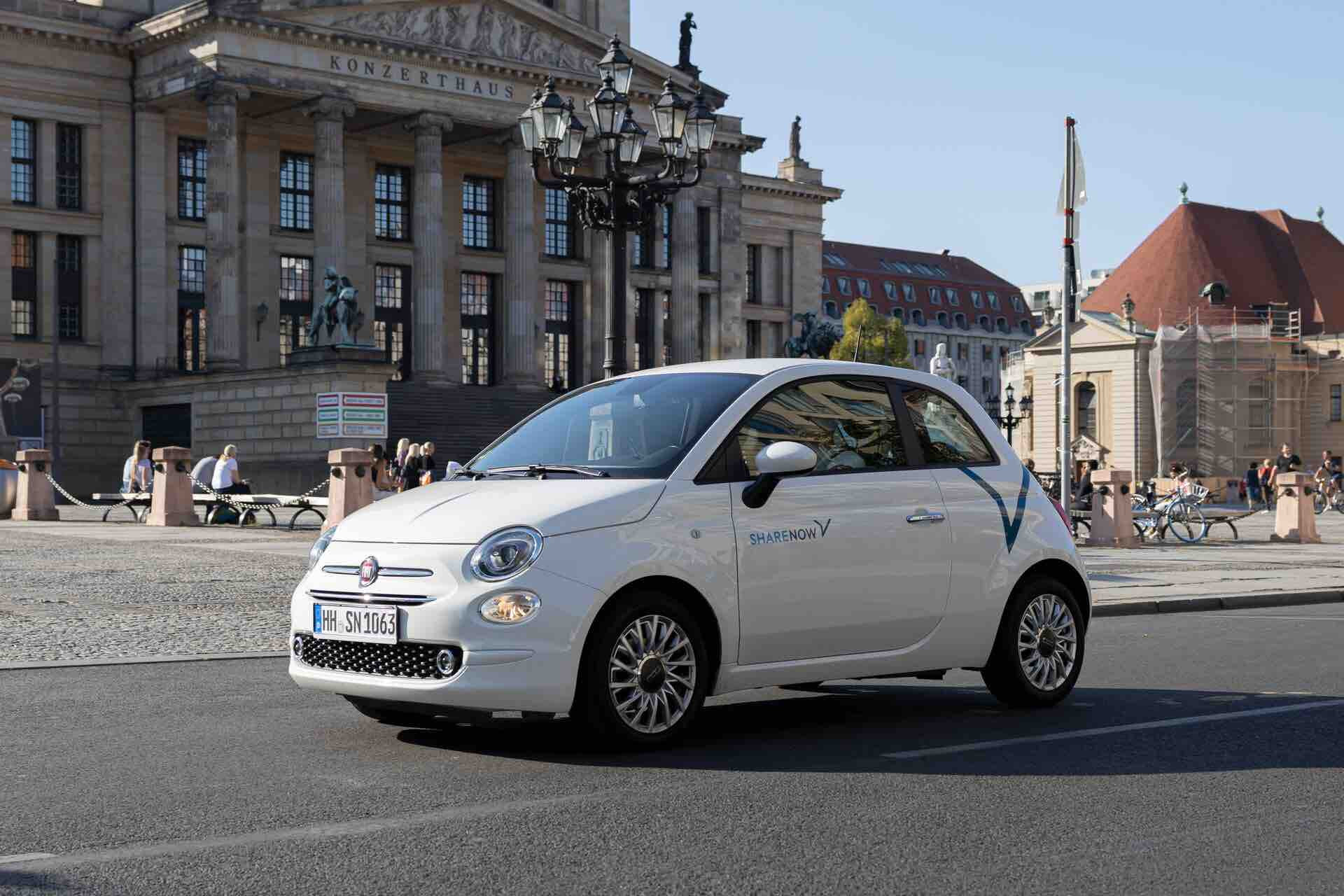 fiat 500 share now