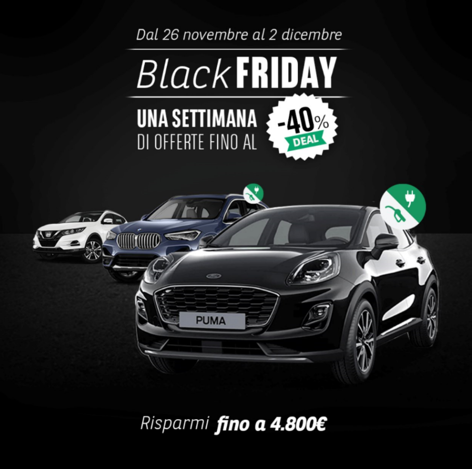 Arval Italia Black Friday