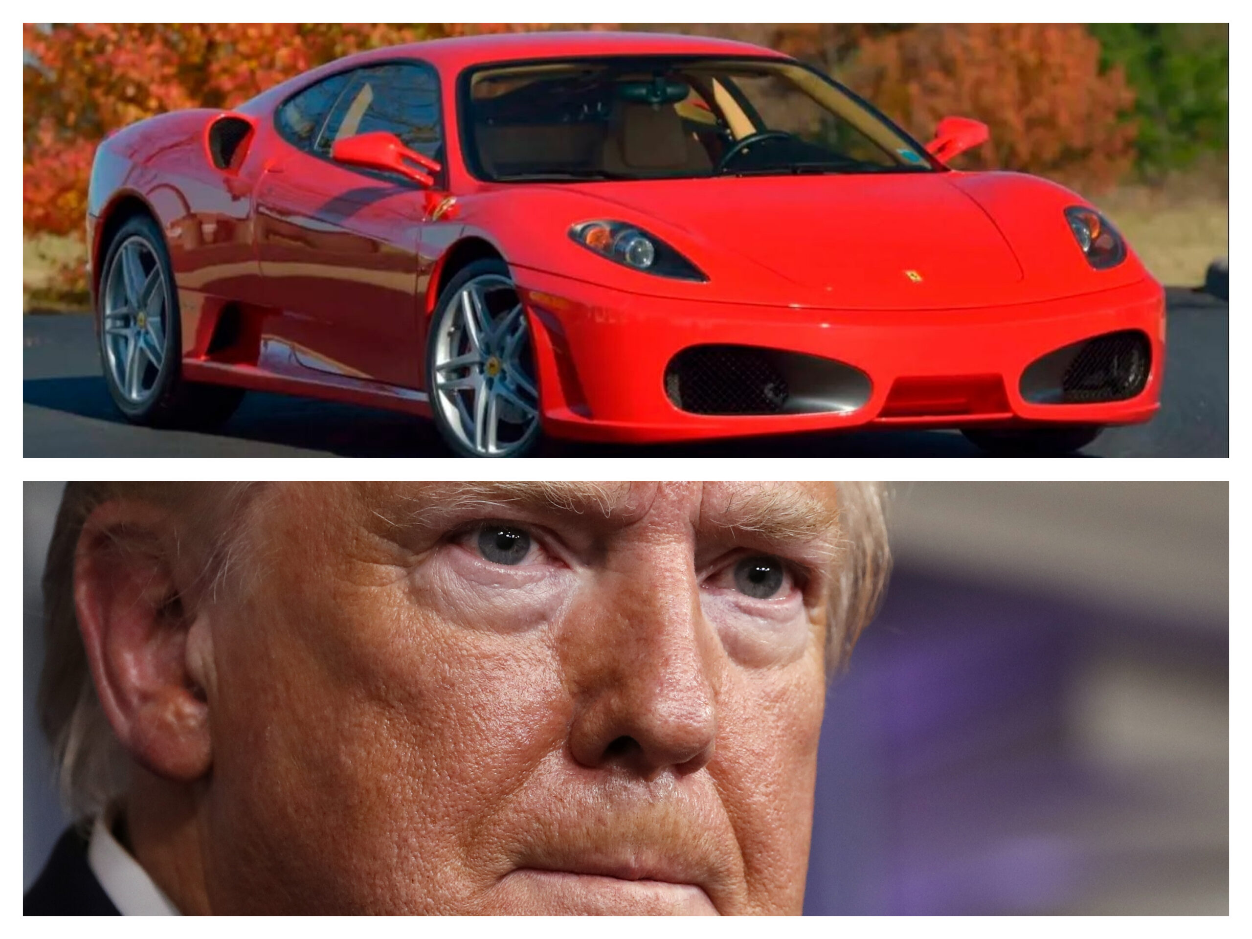 ferrari donald trump