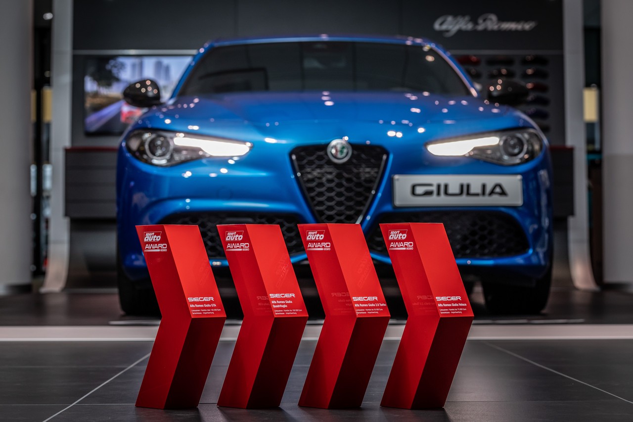 alfa romeo sport auto award 2020