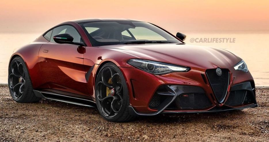 giulia gtam coupé render